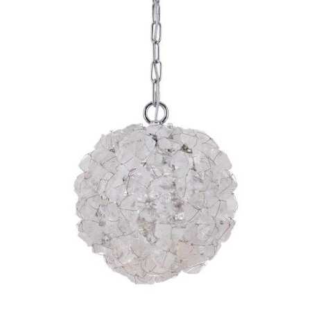 Craftmade Roxx 10" Wide Crystal Mini Pendant Chrome