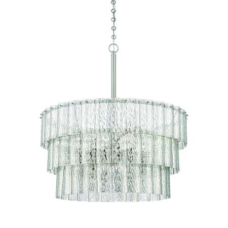 Craftmade Museo 12 Light 30" Wide Drum Chandelier Brushed Polished Nickel