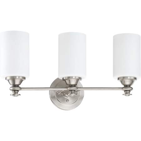 Craftmade Dardyn 3 Light 22" Wide Vanity Light Brushed Polished Nickel
