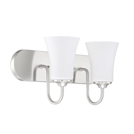 Craftmade Gwyneth 2 Light 18" Wide Vanity Light Brushed Polished Nickel