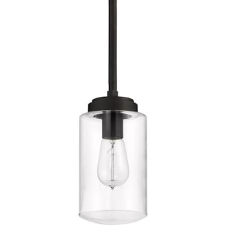 Craftmade Crosspoint 5" Wide Outdoor Mini Pendant Espresso