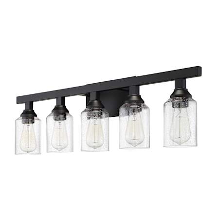 Craftmade 36" Wide Vanity Light Flat Black