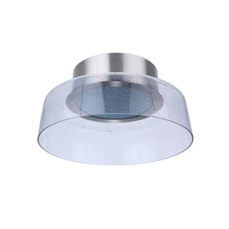 Craftmade Centric 11" Wide LED Flush Mount Ceiling Fixture Brushed Polished Nickel