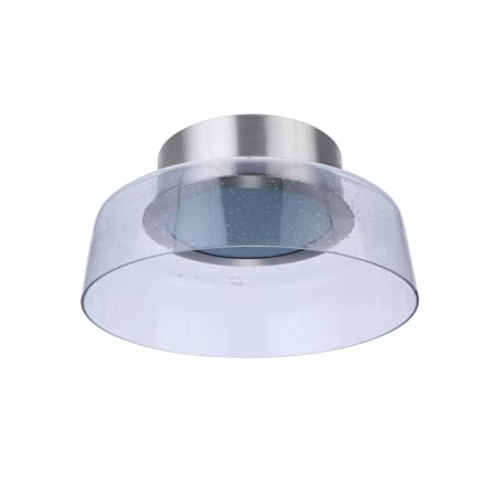 Craftmade Centric 11" Wide LED Flush Mount Ceiling Fixture Brushed Polished Nickel