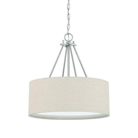 Craftmade Duke 3 Light 19" Wide Pendant Brushed Polished Nickel