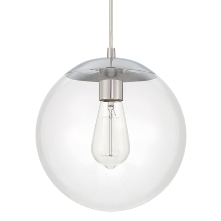 Craftmade Gaze 10" Wide Suspension Pendant Chrome
