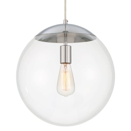 Craftmade Gaze 14" Wide Suspension Pendant Chrome