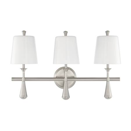 Craftmade Palmer 3 Light 23" Wide Vanity Light Brushed Polished Nickel