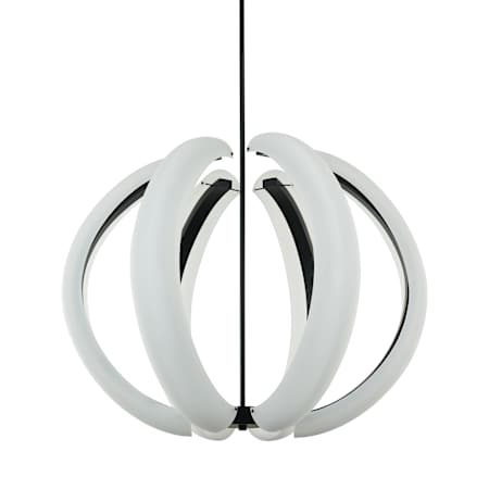 Craftmade Unwind 34" Wide LED Suspension Pendant Flat Black