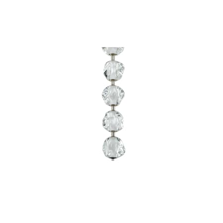Craftmade Jackie 8" Wide LED Multi Light Pendant Polished Nickel