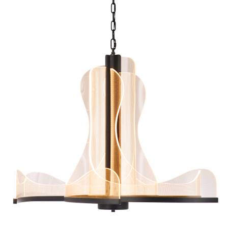 Craftmade Estrella 36" Wide Chandelier Flat Black