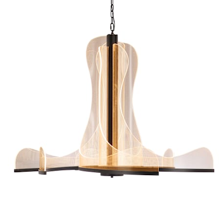 Craftmade Estrella 48" Wide Chandelier Flat Black