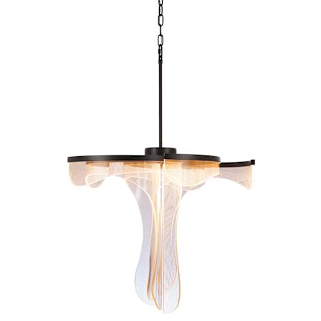 Craftmade Estrella 5 Light 28" Wide Pendant Flat Black