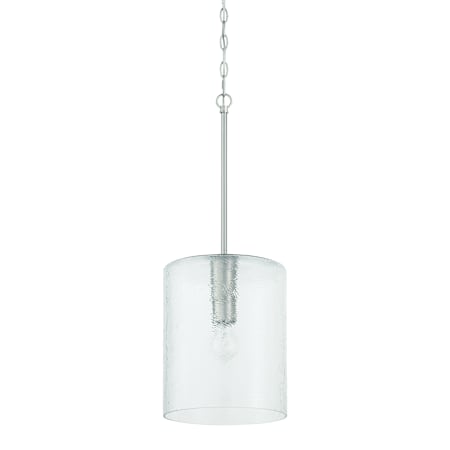 Craftmade Lyndsey 10" Wide Pendant Brushed Polished Nickel