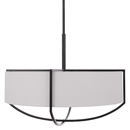 Craftmade Banks 6 Light 25" Wide Pendant Flat Black