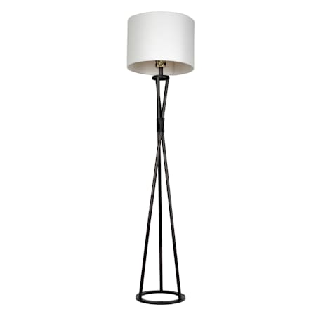Craftmade 62" Tall Tripod Floor Lamp Bronze