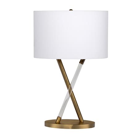 Craftmade 25" Tall Accent Table Lamp Natural Brass
