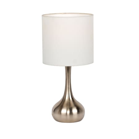 Craftmade 17" Tall Accent Table Lamp Brushed Polished Nickel