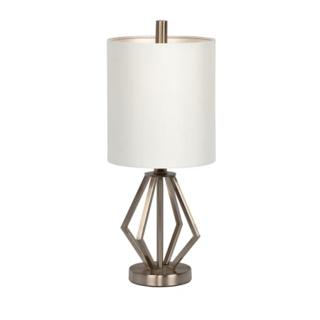 Craftmade 19" Tall Accent Table Lamp Brushed Polished Nickel