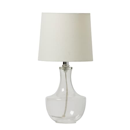 Craftmade 16" Tall Vase Table Lamp Brushed Polished Nickel
