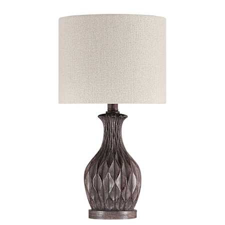 Craftmade 18" Tall Vase Table Lamp Painted Brown