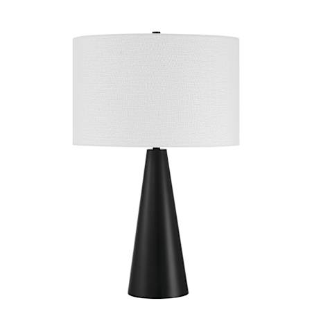 Craftmade Keefer 26" Tall Buffet Table Lamp Flat Black