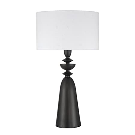 Craftmade Travis 28" Tall Buffet Table Lamp Dark Wood