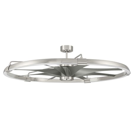 Craftmade Axel 52" Wide LED 8 Blade Smart Fandelier Brushed Polished Nickel