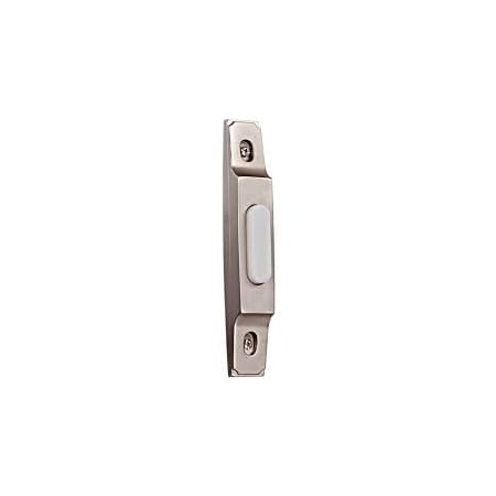 Craftmade Surface Mount Thin Profile Pushbutton from the Builder Surface Mount Collection Pewter