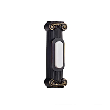 Craftmade Surface Mount Column Pushbutton from the Builder Surface Mount Collection Antique Bronze