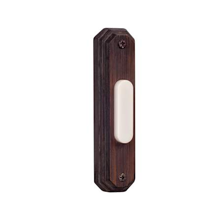 Craftmade Surface Mount Pushbutton from the Designer Surface Collection Rustic Black