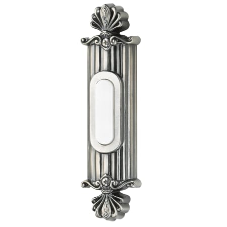 Craftmade Surface Mount Ornate Pushbutton from the Designer Surface Collection Antique Pewter