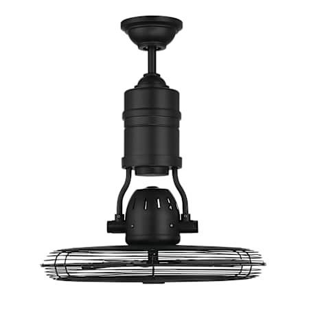 Craftmade Bellows III 18" 3 Blade Indoor Ceiling Fan Flat Black