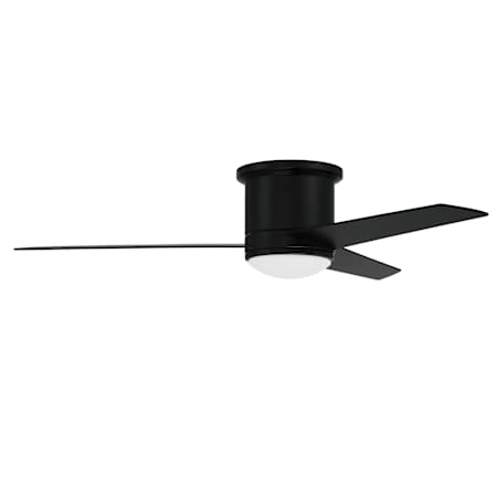 Craftmade Cole 52" 3 Blade Indoor LED Ceiling Fan Flat Black
