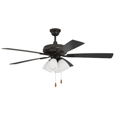 Craftmade Eos 52" 5 Blade Indoor LED Ceiling Fan Espresso / Walnut