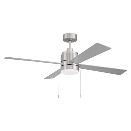 Craftmade McCoy 52" 4 Blade Indoor LED Ceiling Fan Brushed Polished Nickel