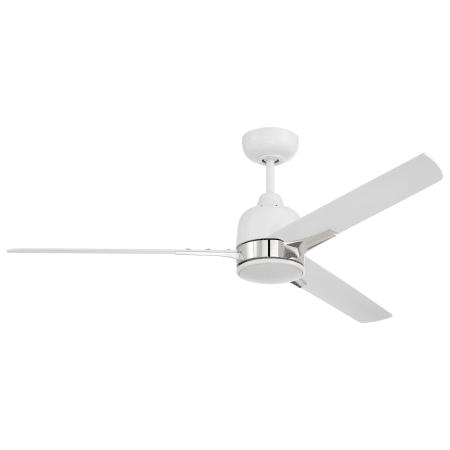 Craftmade Fuller 52" 3 Blade Indoor LED Ceiling Fan White/Polished Nickel