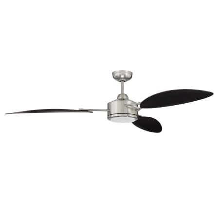 Craftmade Journey 64" 3 Blade LED Indoor Ceiling Fan with Remote Control Brushed Polished Nickel