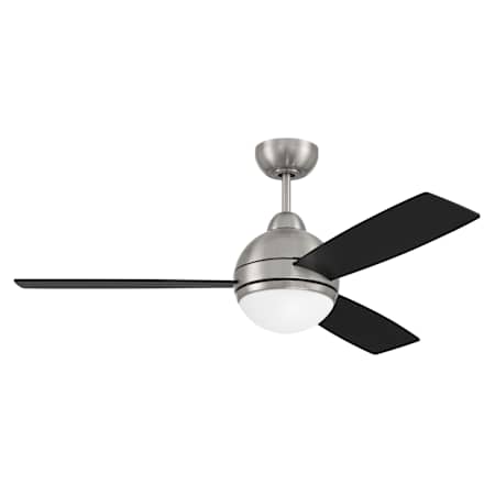 Craftmade Keen 48" 3 Blade Indoor LED Ceiling Fan Brushed Polished Nickel