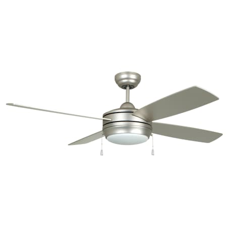 Craftmade Laval 52" 4 Blade Indoor LED Ceiling Fan Brushed Satin Nickel