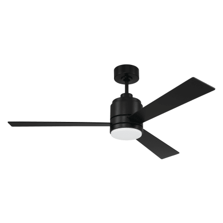 Craftmade McCoy 52" 3 Blade Indoor LED Ceiling Fan Flat Black