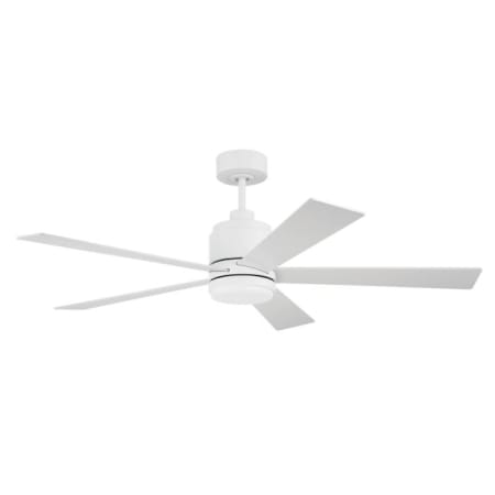 Craftmade McCoy 52" 5 Blade Indoor LED Ceiling Fan White