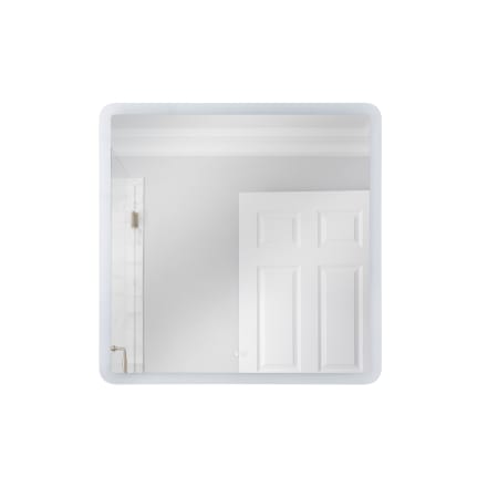 Craftmade LED Mirror 36" W x 36" H Contemporary Square Framed Bathroom Wall Mirror White