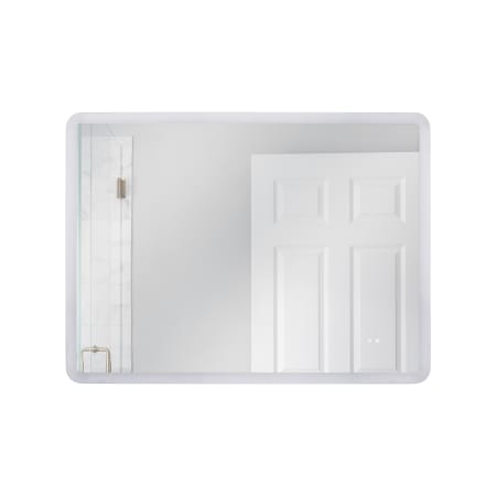 Craftmade LED Mirror 48" W x 36" H Contemporary Rectangular Framed Bathroom Wall Mirror White