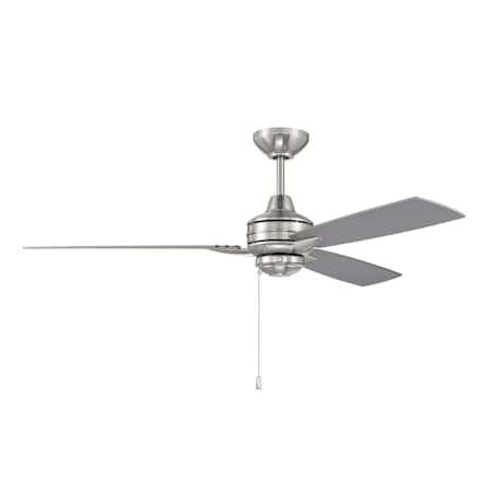 Craftmade Moto 52" 3 Blade Indoor Ceiling Fan Brushed Polished Nickel