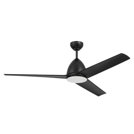 Craftmade Nitro 54" 3 Blade Outdoor Ceiling Fan Flat Black