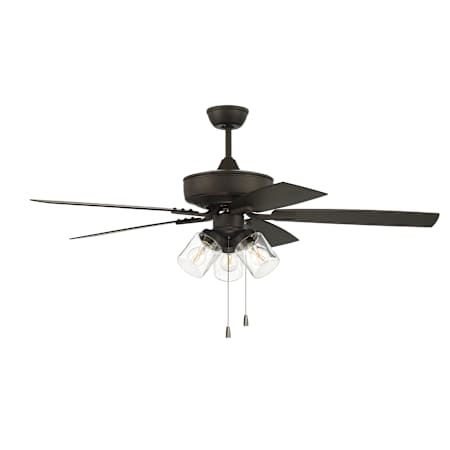 Craftmade Outdoor Pro Plus 52" 5 Blade Indoor / Outdoor LED Ceiling Fan Espresso
