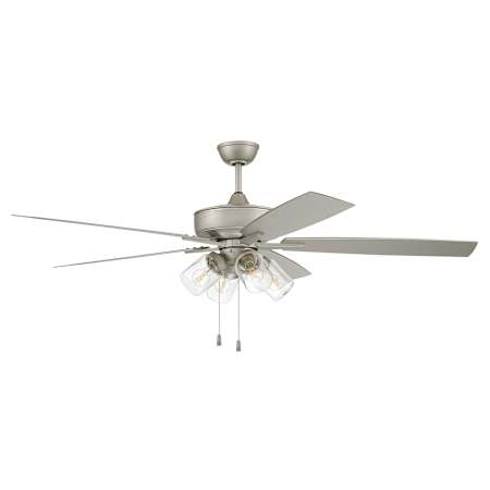Craftmade Outdoor Super Pro 60" 5 Blade Indoor / Outdoor LED Ceiling Fan Painted Nickel