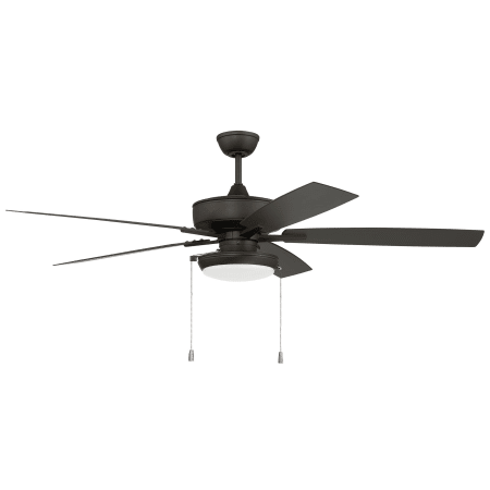 Craftmade Outdoor Super Pro 119 60" 5 Blade Outdoor LED Ceiling Fan Espresso