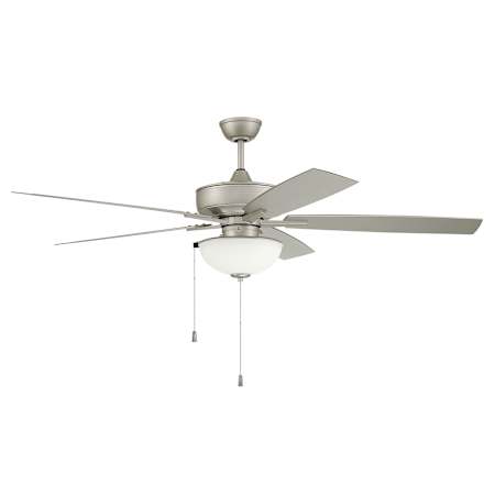 Craftmade Outdoor Super Pro 211 60" 5 Blade Indoor / Outdoor LED Ceiling Fan Painted Nickel